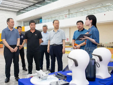 天津大学党委书记杨贤金赴盈趣科技调研